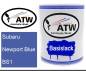 Preview: Subaru, Newport Blue, BS1: 1L Lackdose, von ATW Autoteile West.